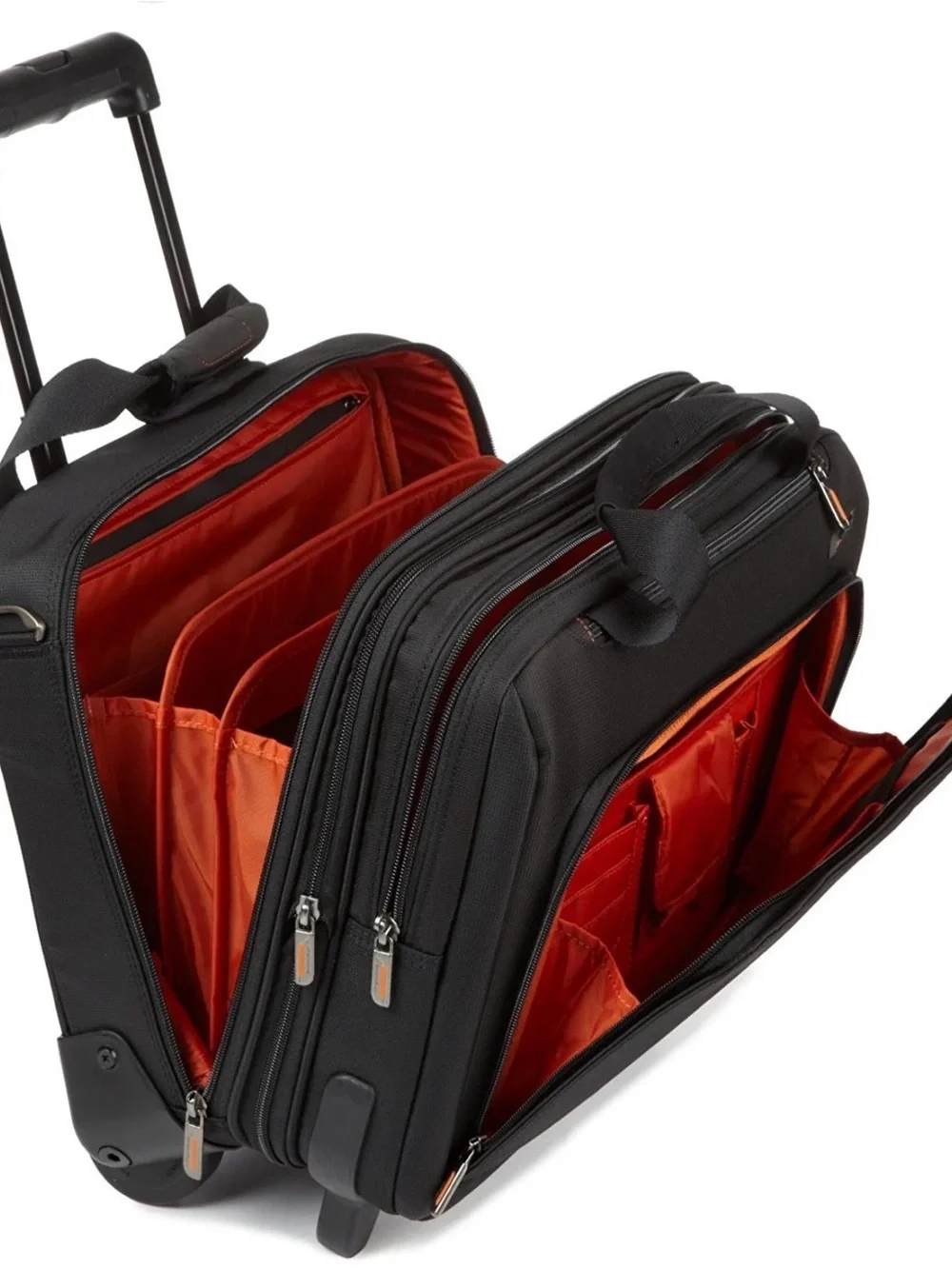 BRIGGS & RILEY Travelware Carry-on Laptop Rolling Black Travel Expandable Bag